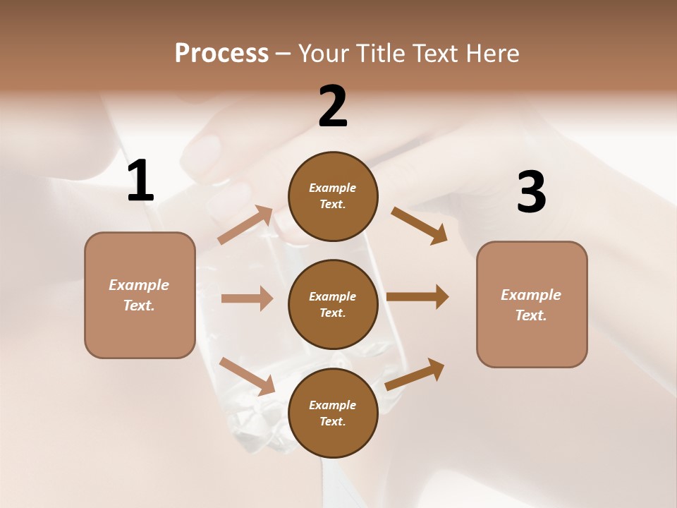 Water Fresh Isolated On White PowerPoint Template