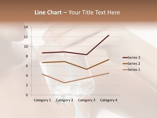 Water Fresh Isolated On White PowerPoint Template