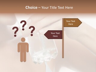 Water Fresh Isolated On White PowerPoint Template