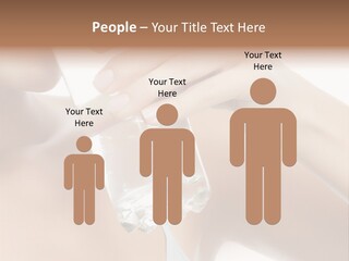 Water Fresh Isolated On White PowerPoint Template