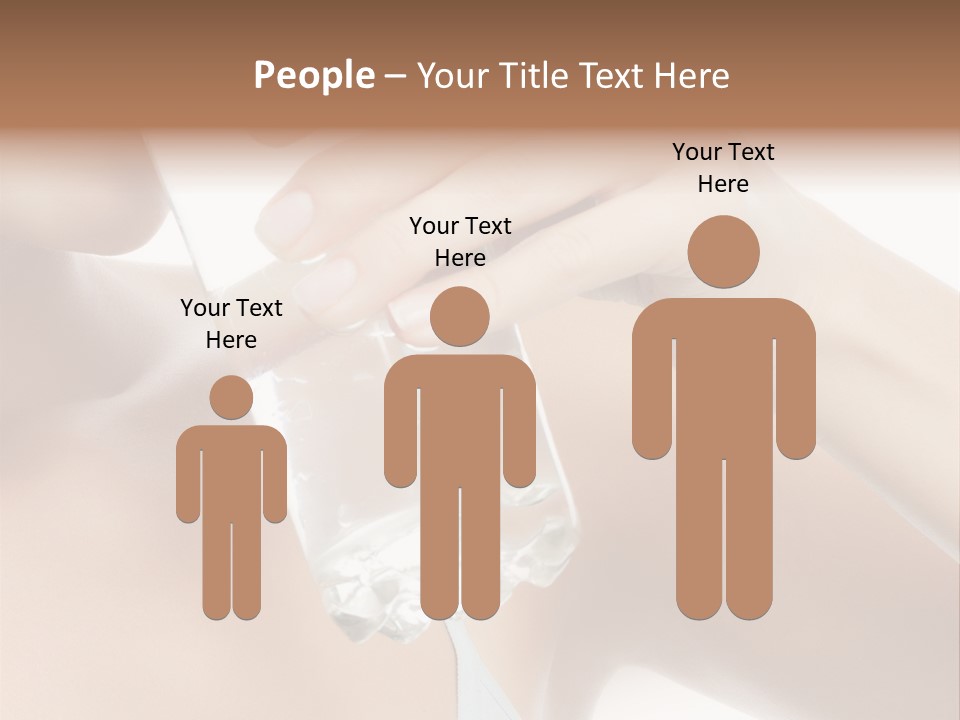 Water Fresh Isolated On White PowerPoint Template