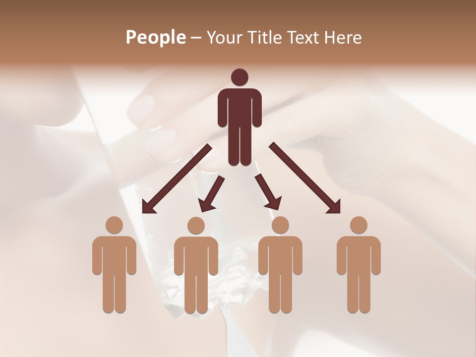 Water Fresh Isolated On White PowerPoint Template