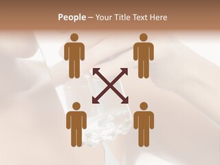 Water Fresh Isolated On White PowerPoint Template