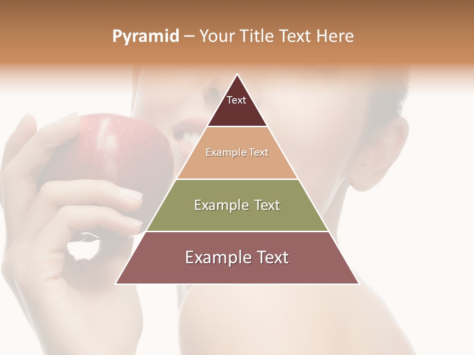 Pretty Young Lady PowerPoint Template