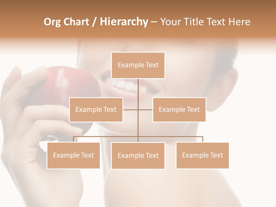 Pretty Young Lady PowerPoint Template