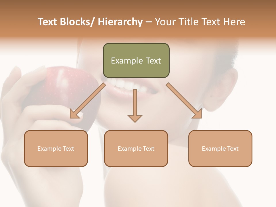 Pretty Young Lady PowerPoint Template