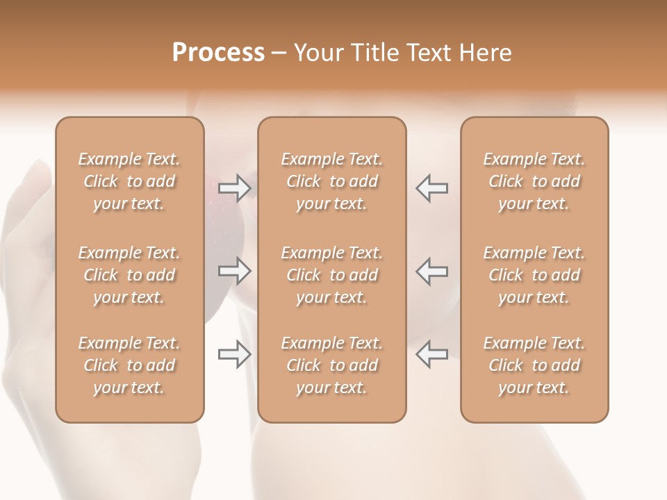 Pretty Young Lady PowerPoint Template