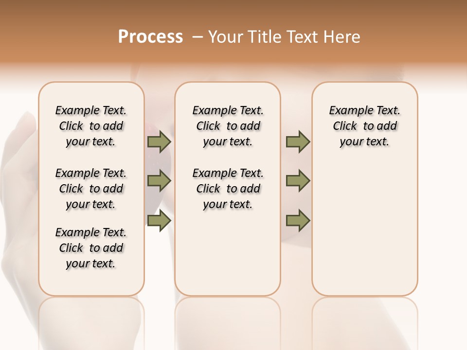 Pretty Young Lady PowerPoint Template