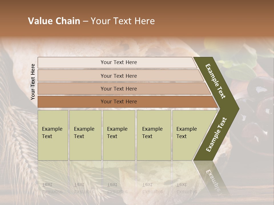 Olive Cereal Fiber PowerPoint Template