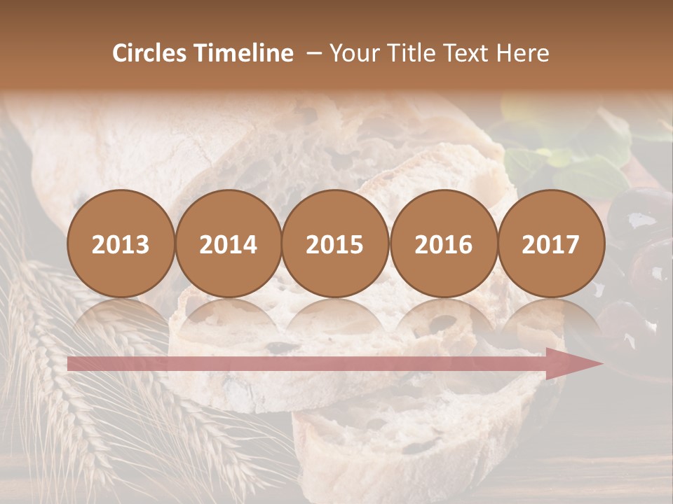 Olive Cereal Fiber PowerPoint Template