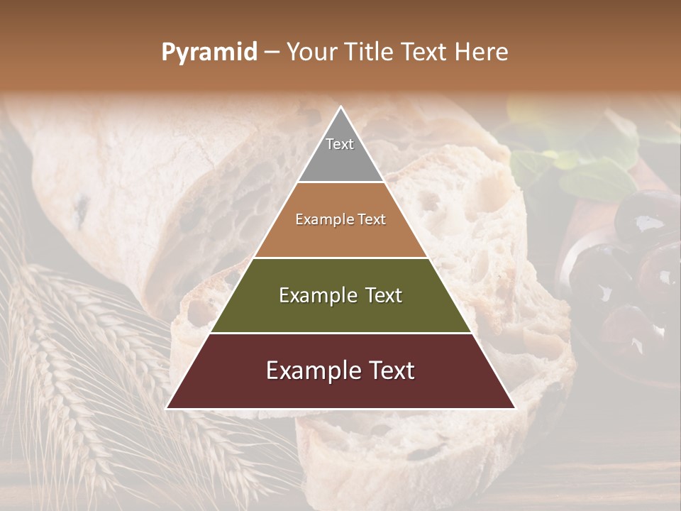 Olive Cereal Fiber PowerPoint Template