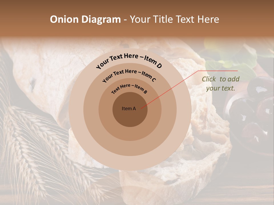 Olive Cereal Fiber PowerPoint Template