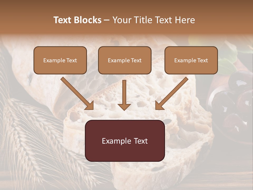 Olive Cereal Fiber PowerPoint Template
