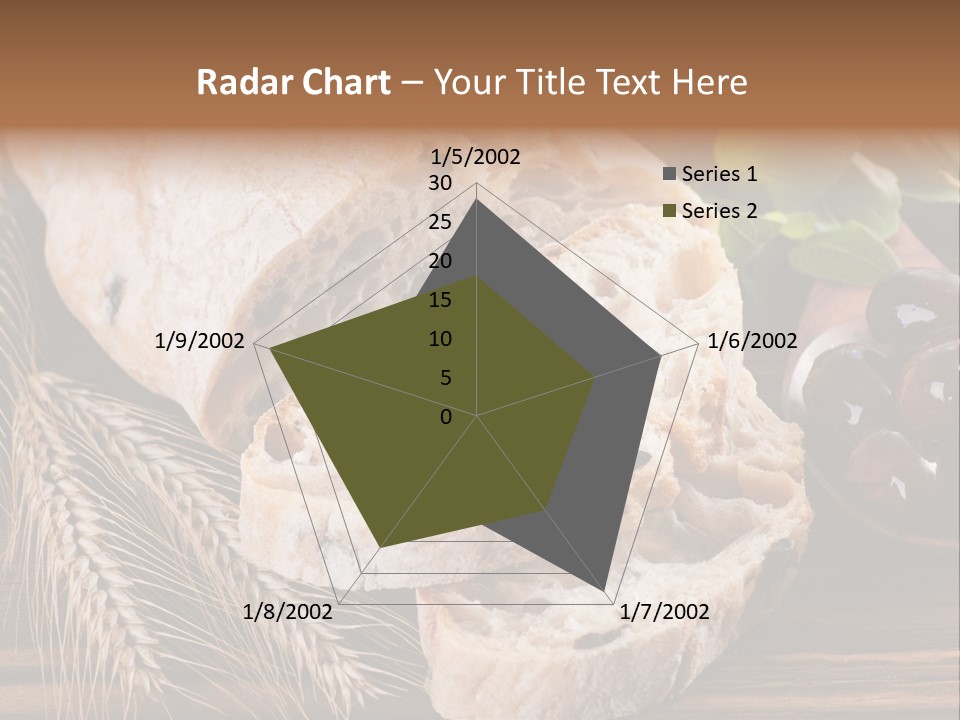 Olive Cereal Fiber PowerPoint Template