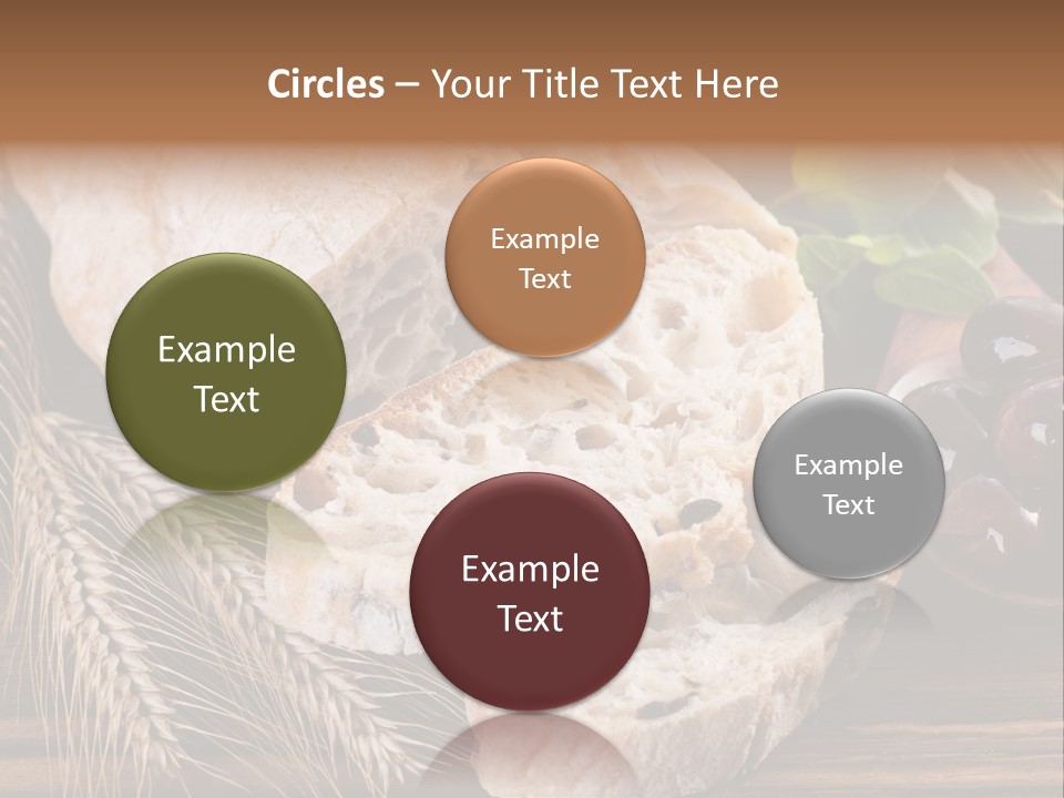 Olive Cereal Fiber PowerPoint Template