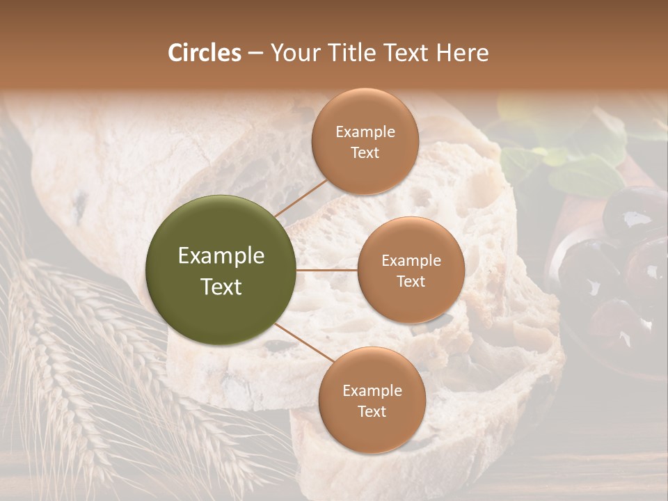 Olive Cereal Fiber PowerPoint Template