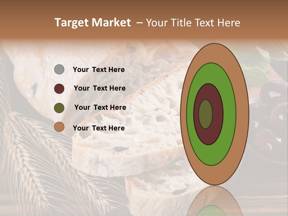 Olive Cereal Fiber PowerPoint Template