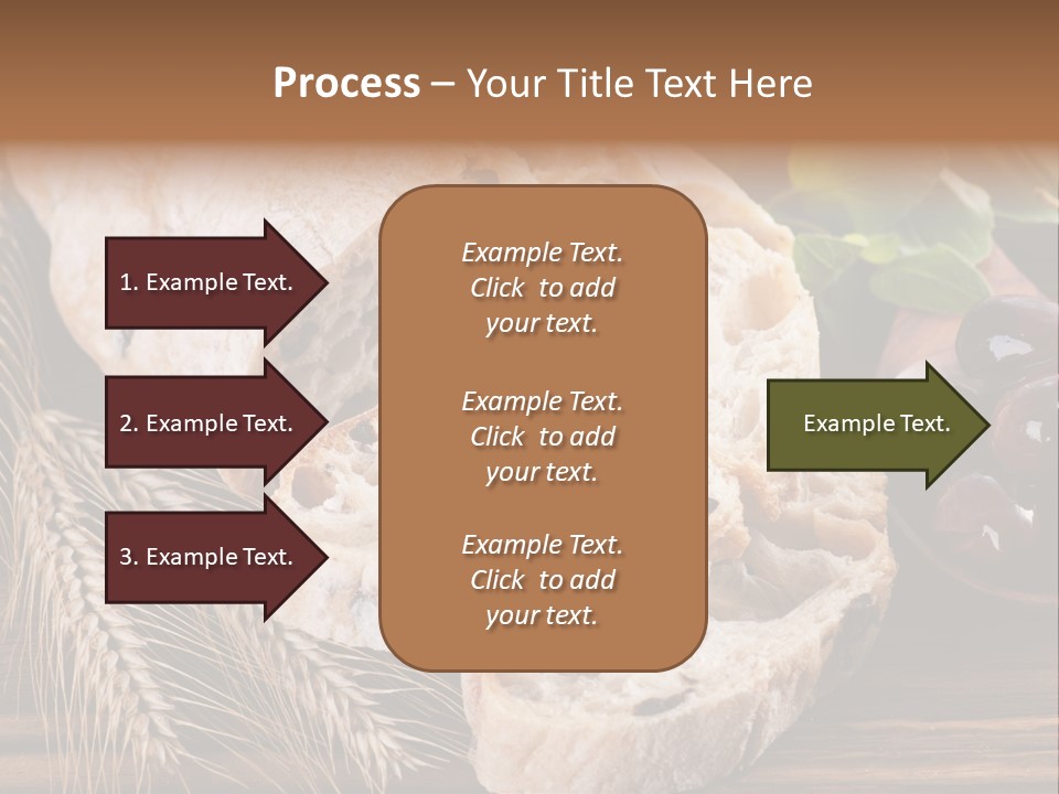 Olive Cereal Fiber PowerPoint Template