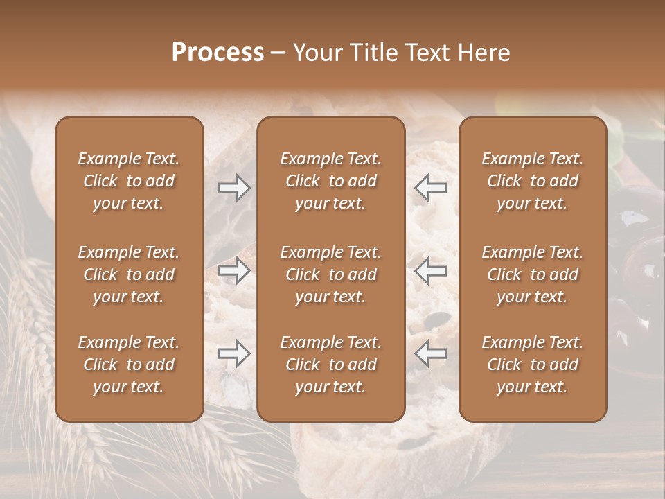 Olive Cereal Fiber PowerPoint Template