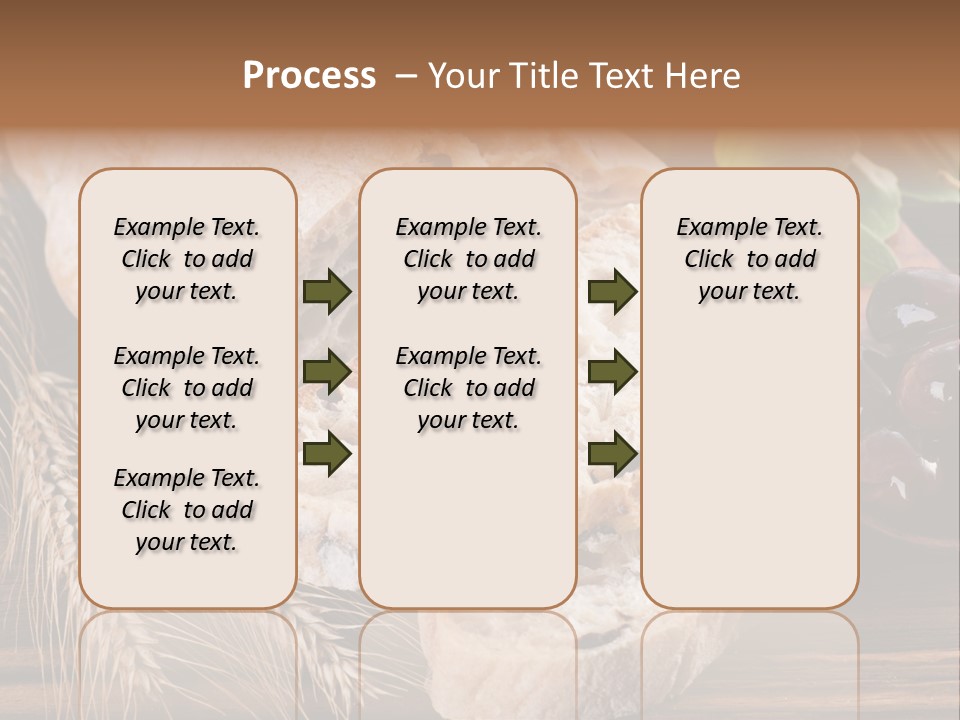 Olive Cereal Fiber PowerPoint Template
