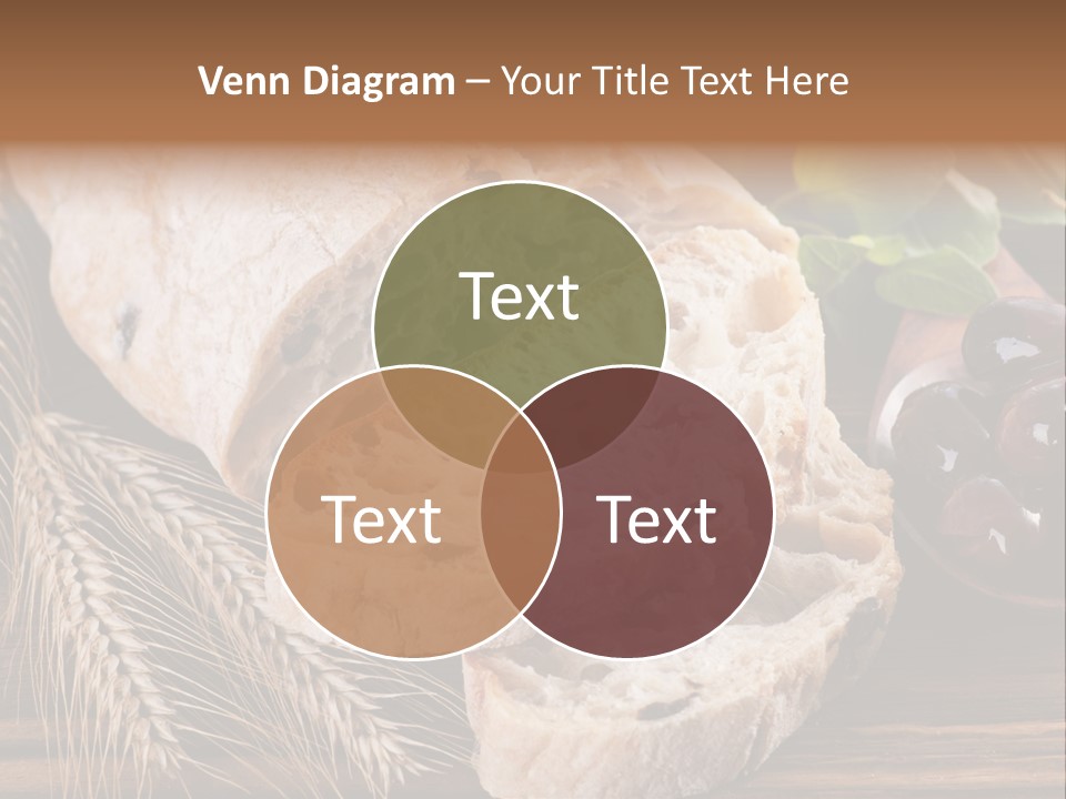 Olive Cereal Fiber PowerPoint Template