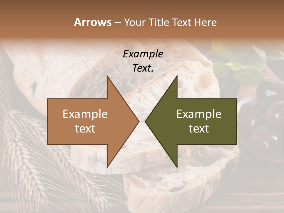 Olive Cereal Fiber PowerPoint Template