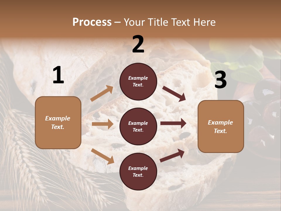 Olive Cereal Fiber PowerPoint Template