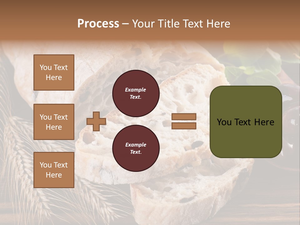 Olive Cereal Fiber PowerPoint Template