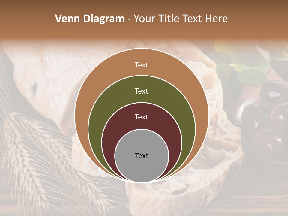 Olive Cereal Fiber PowerPoint Template