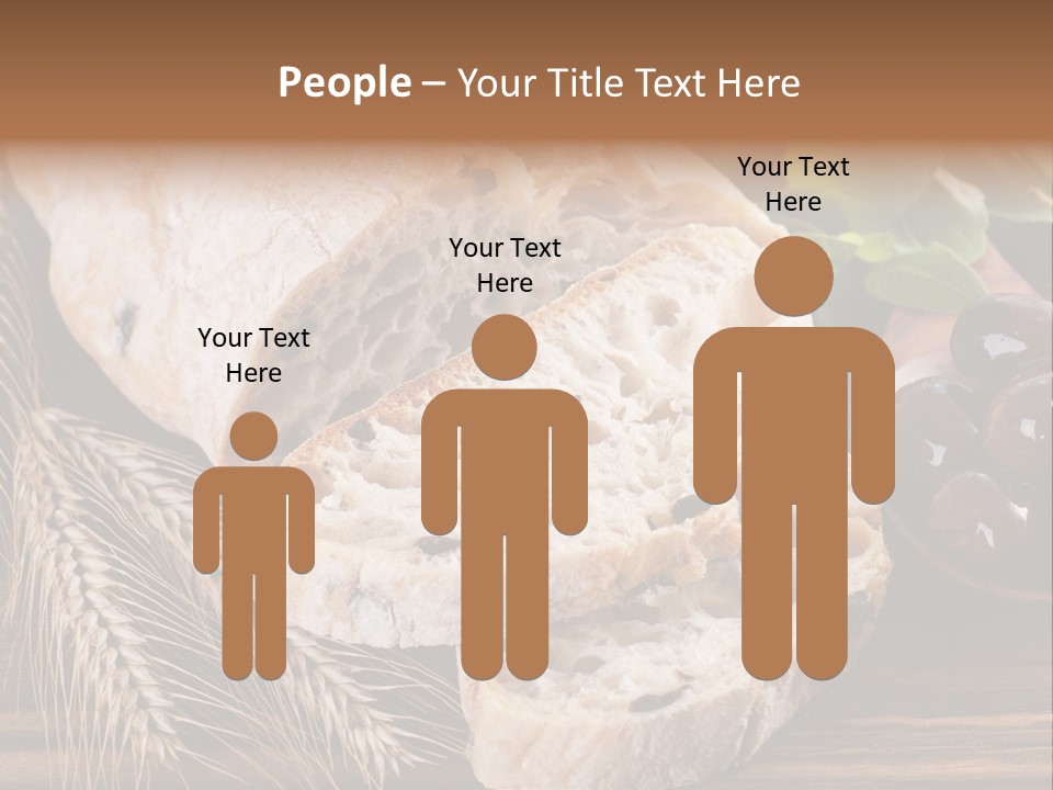 Olive Cereal Fiber PowerPoint Template