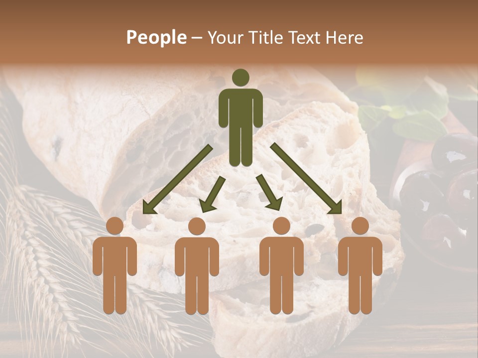 Olive Cereal Fiber PowerPoint Template