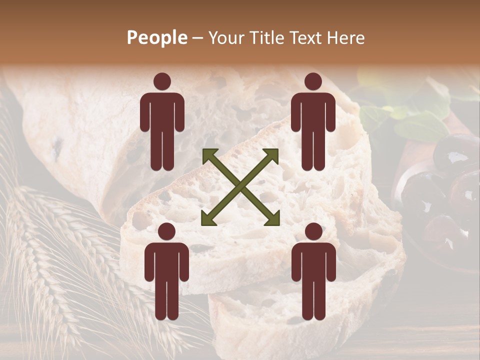 Olive Cereal Fiber PowerPoint Template