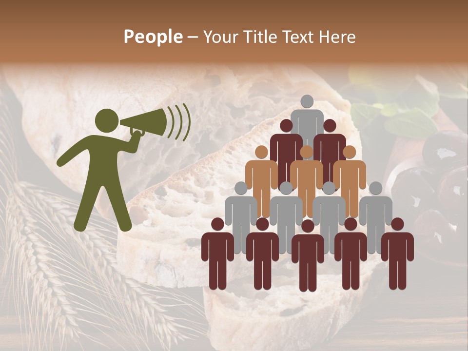 Olive Cereal Fiber PowerPoint Template