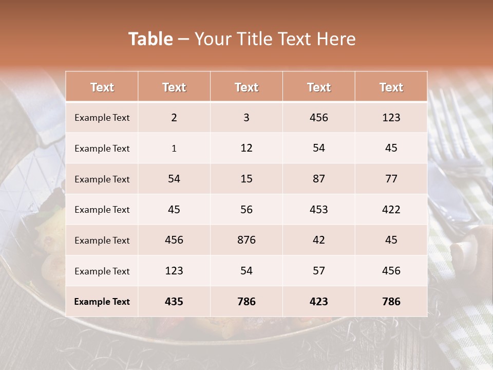 Country Fresh Traditional PowerPoint Template