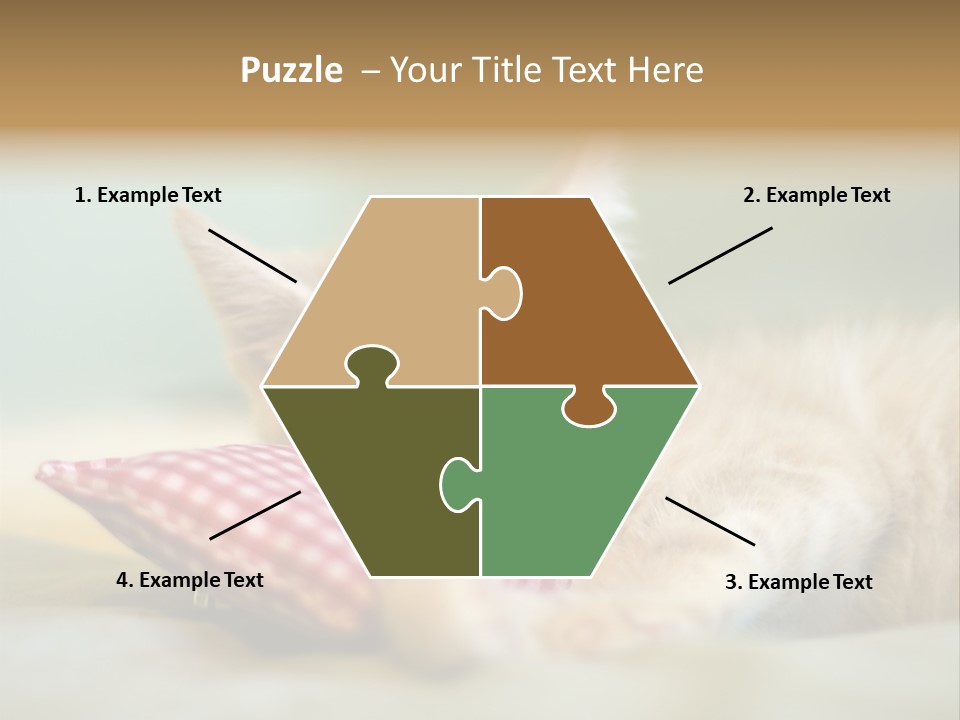 Bedding Background Comfortable PowerPoint Template