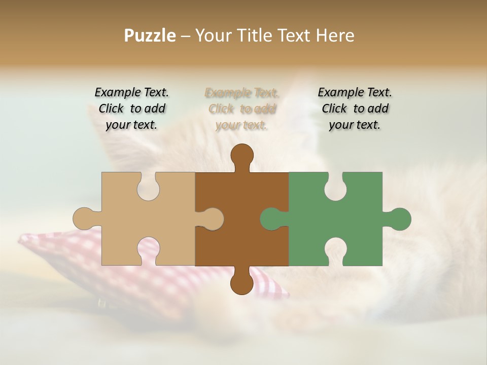 Bedding Background Comfortable PowerPoint Template