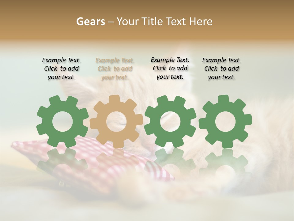 Bedding Background Comfortable PowerPoint Template