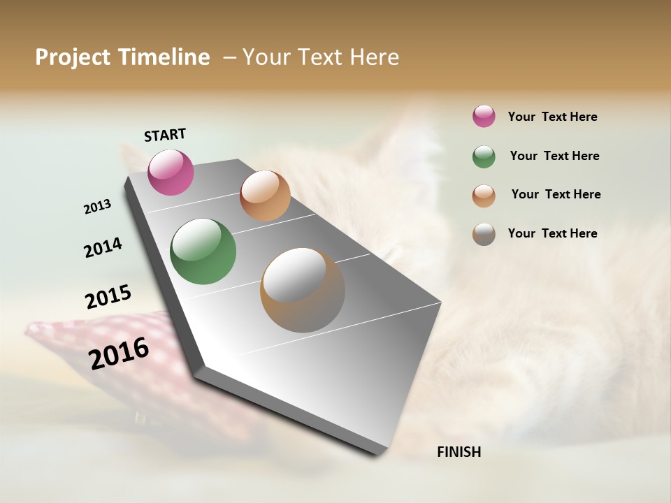 Bedding Background Comfortable PowerPoint Template