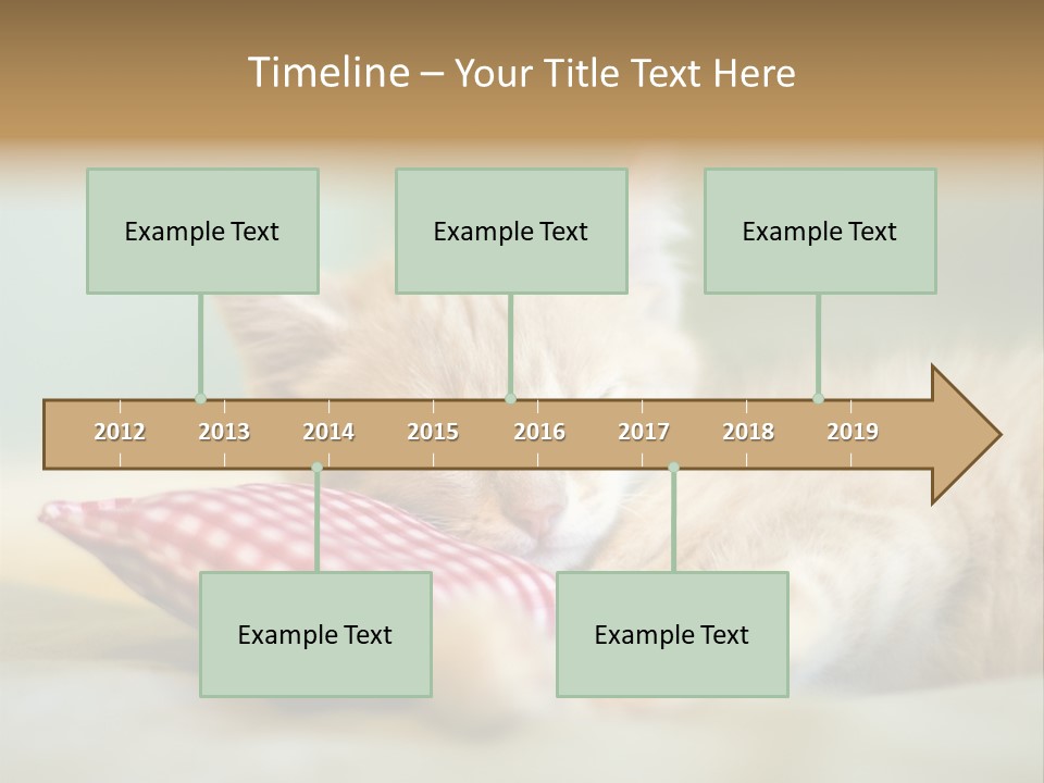 Bedding Background Comfortable PowerPoint Template