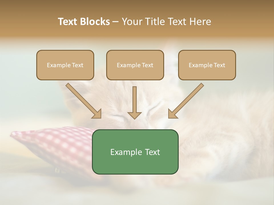 Bedding Background Comfortable PowerPoint Template