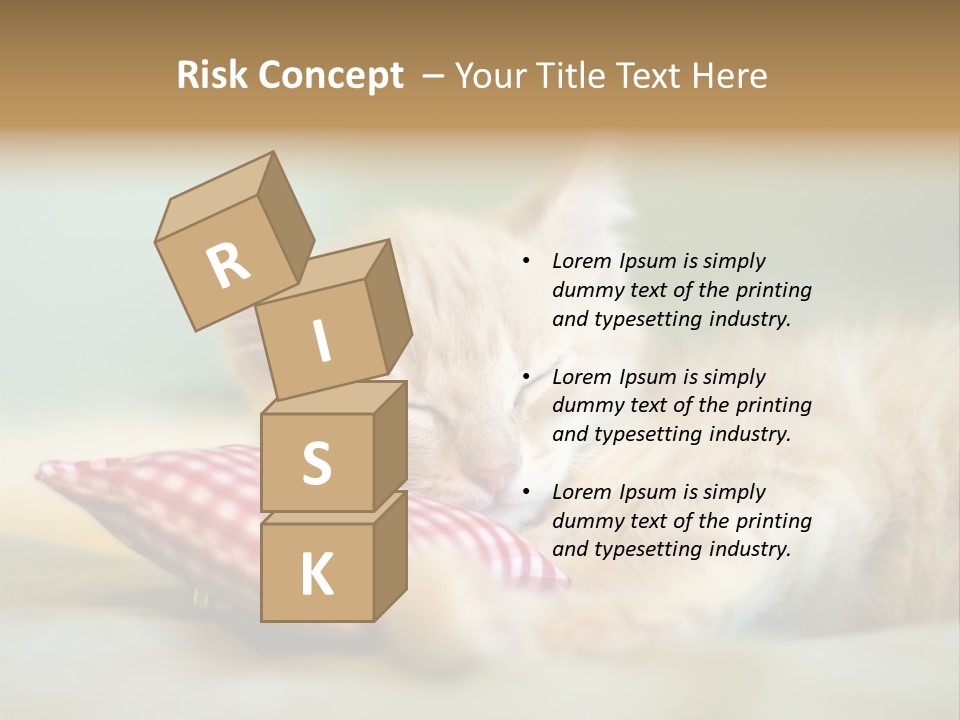 Bedding Background Comfortable PowerPoint Template