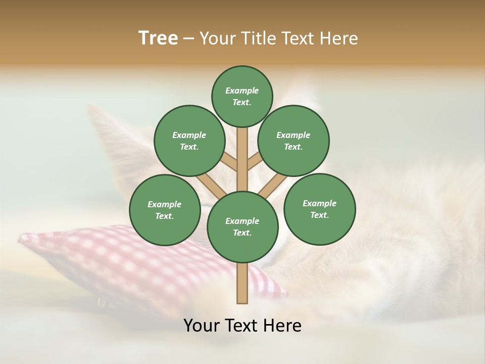 Bedding Background Comfortable PowerPoint Template