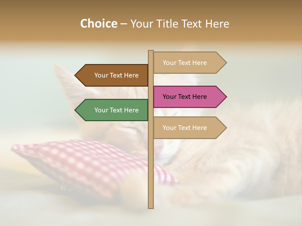 Bedding Background Comfortable PowerPoint Template