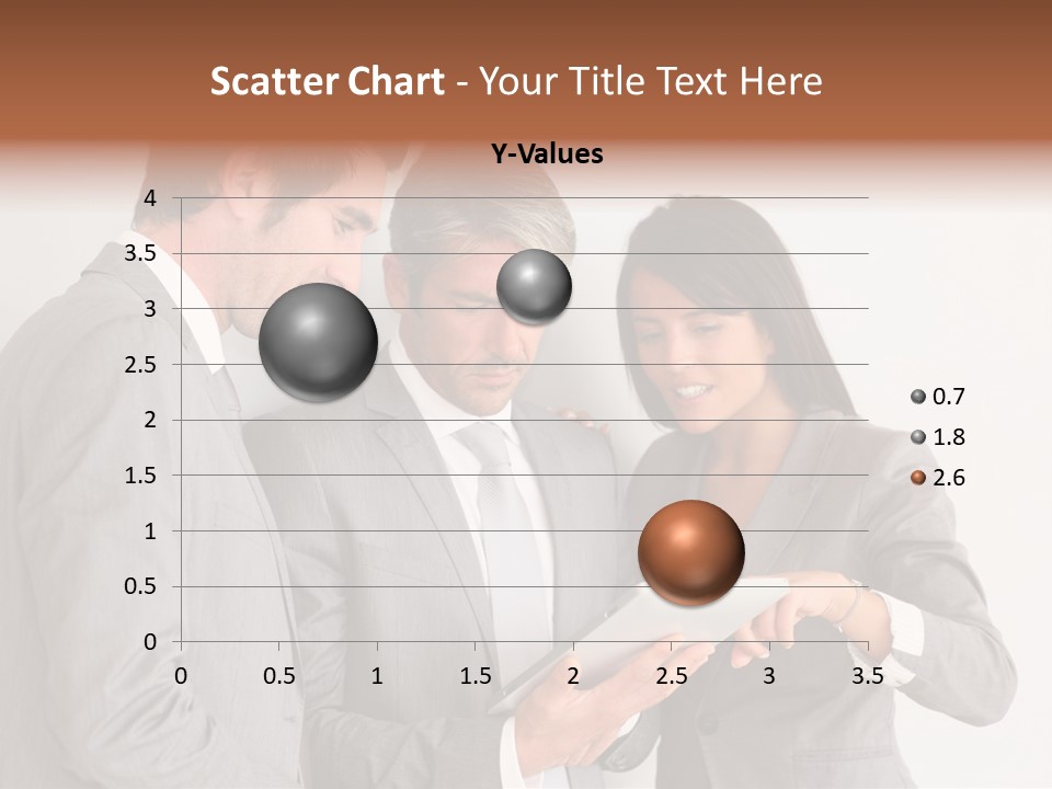 Persons Businessmen Smiling PowerPoint Template