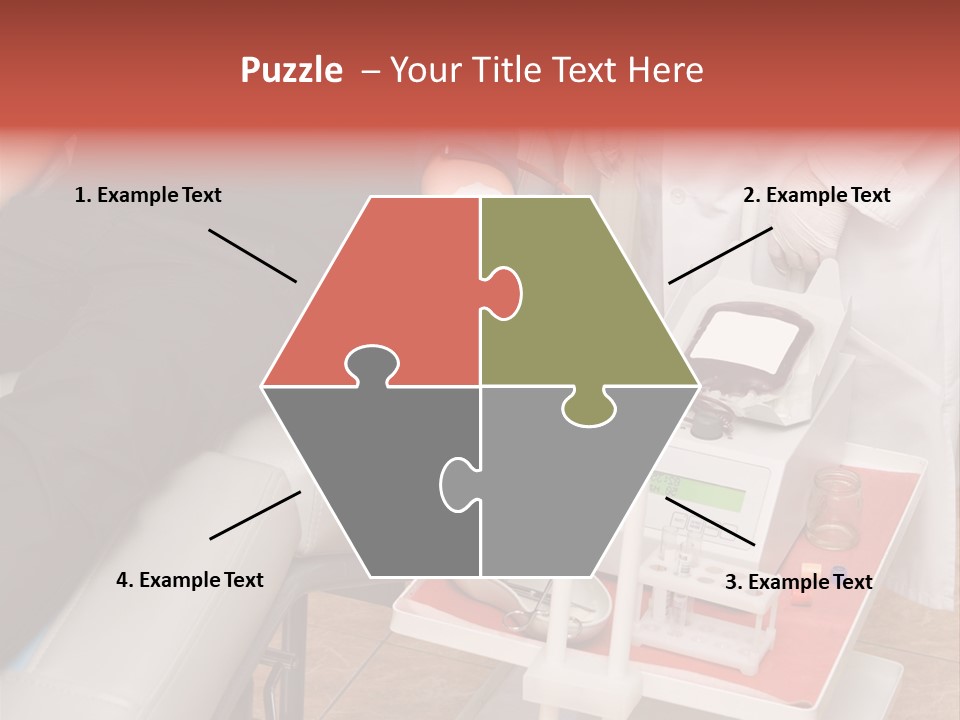 Donor Donate Indoors PowerPoint Template