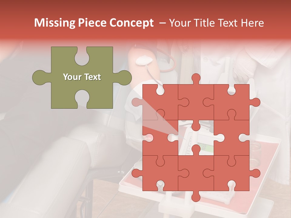 Donor Donate Indoors PowerPoint Template