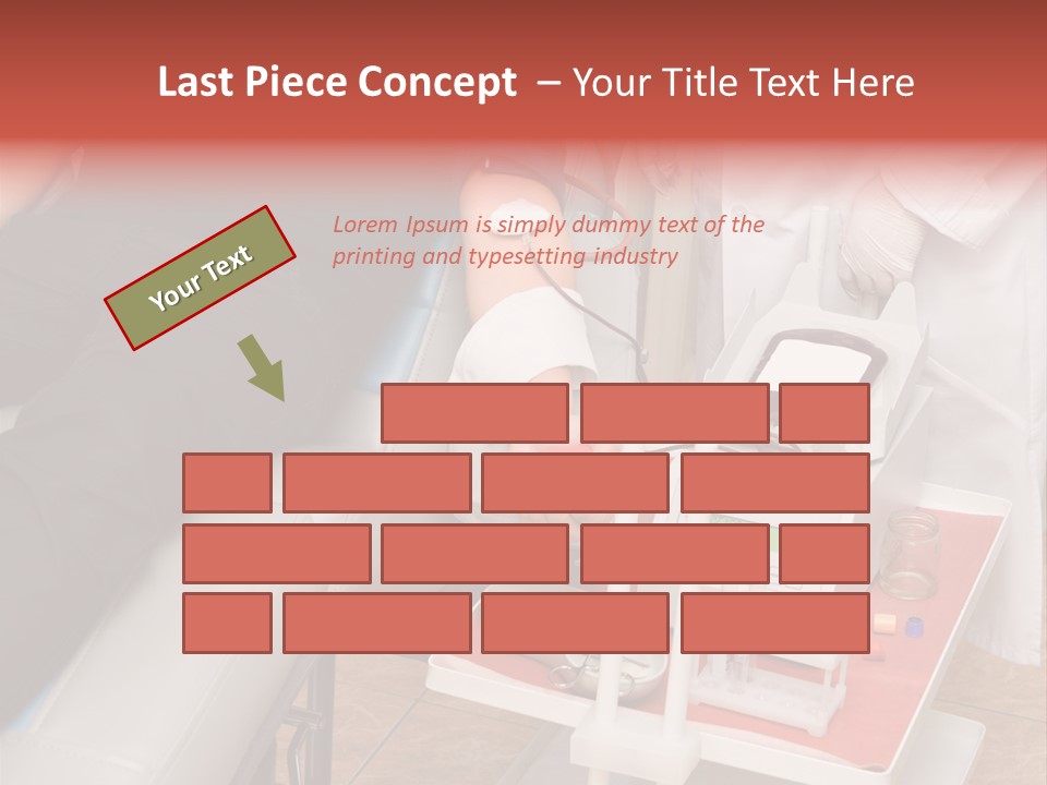 Donor Donate Indoors PowerPoint Template