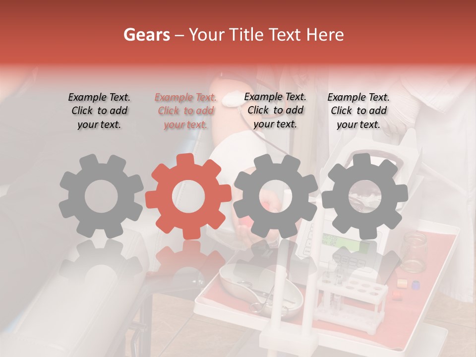 Donor Donate Indoors PowerPoint Template