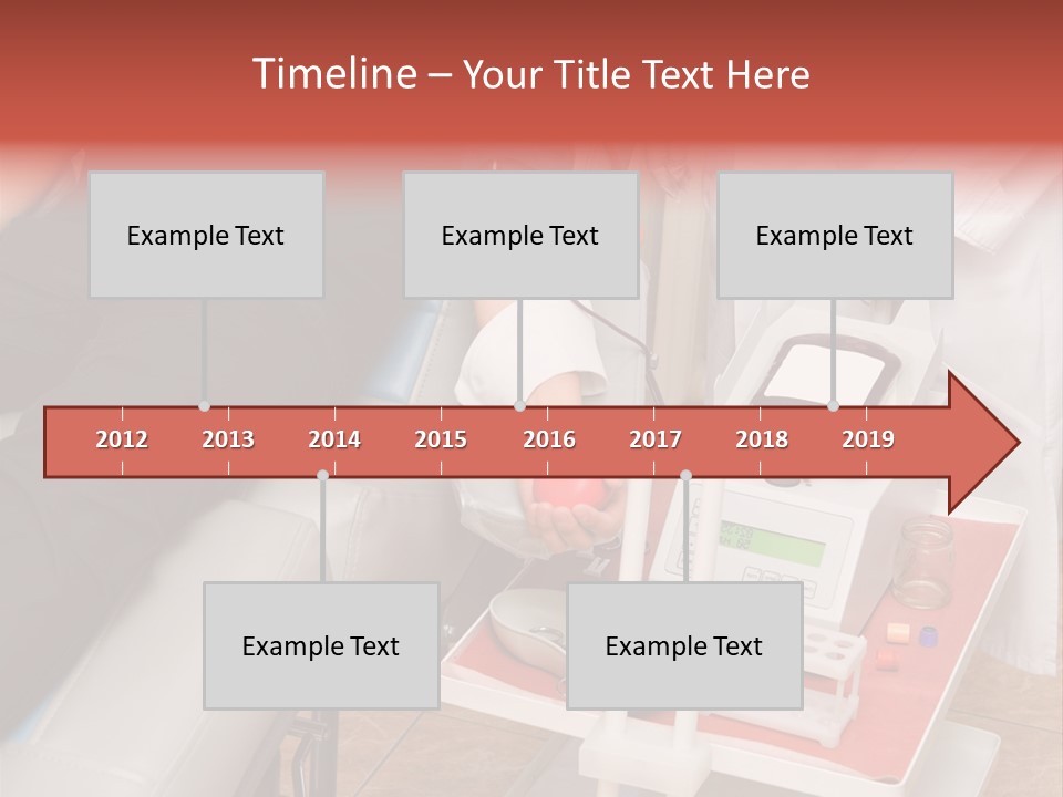 Donor Donate Indoors PowerPoint Template