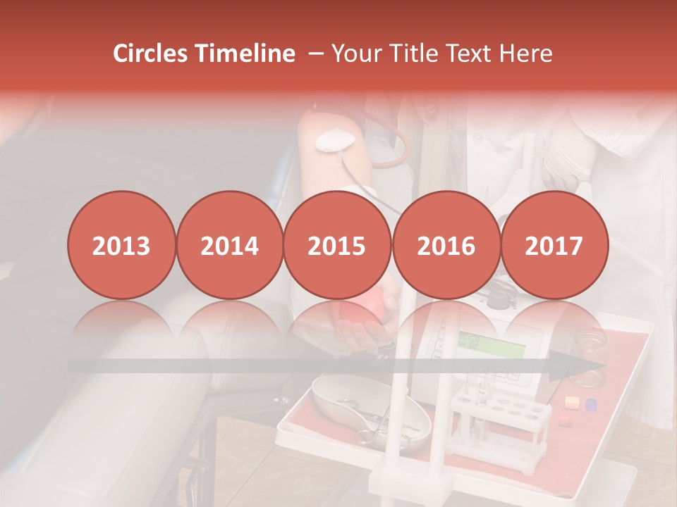 Donor Donate Indoors PowerPoint Template